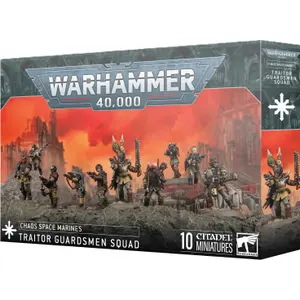 Φιγούρα Games Workshop Warhammer 40k - Space Marine du Chaos Escouade de Gardes Renegats image-0