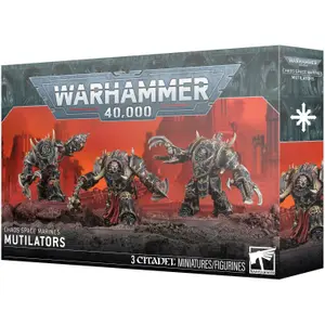 Figurine Games Workshop Warhammer 40k - Space Marine du Chaos Mutilators image-0
