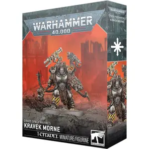 Figurine Games Workshop Warhammer 40k Iron Warriors Kravek Morne image-0