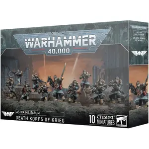 Figurine Games Workshop Warhammer 40k - Astra Militarum Death Korps de Krieg image-0