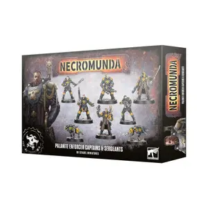 Figurine Games Workshop Necromunda : Palanite Enforcer Captains & Sergents image-0