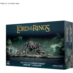 Figuritas Games Workshop Warhammer Middle Earth - Le passage de Cirith Ungol : Shelob & Gollum image-0