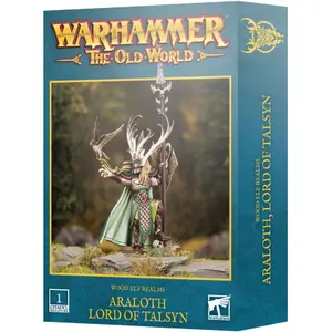 Φιγούρα Games Workshop Warhammer ToW - Royaumes Elfes Sylvains : Araloth Seigneur de Talsyn image-0