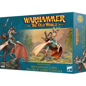 Figurine Games Workshop Warhammer ToW - Grand Cathay Seigneur Shugengan sur le Grand Esprit Longma image-0