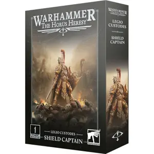 Figurine Games Workshop Warhammer 30k - Legiones Custodes : Shield Captain image-0