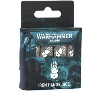 Ζάρια παιχνιδιού Games Workshop Warhammer 40k - Iron Hands image-0