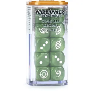 Figurine Games Workshop Warhammer ToW - Royaumes des Elfes Sylvains Set de Dés image-0