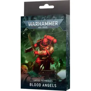 Brädspel Games Workshop Warhammer 40k - Datacards V.10 Blood Angels (Fr) image-0
