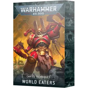 Figurine Games Workshop Warhammer 40k - Datacards V.10 World Eaters (Fr)