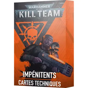 Επιτραπέζια παιχνίδια Games Workshop Warhammer 40k - Kill Team Datacards Renegats Impenitents (Fr) image-0