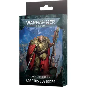 Figurine Games Workshop Warhammer 40k - Datacards V.10 Custodes image-0