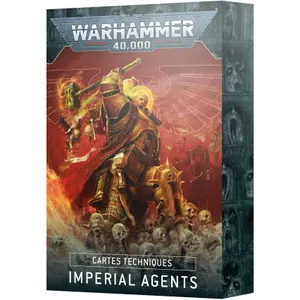 Επιτραπέζια παιχνίδια Games Workshop Warhammer 40k - Datacards V.10 Agents Imperiaux (Fr) image-0