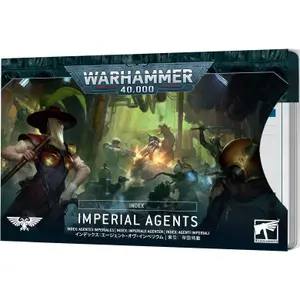 Figurine Games Workshop Warhammer 40k - Index Cards V.10 Agents de L'Imperium image-0