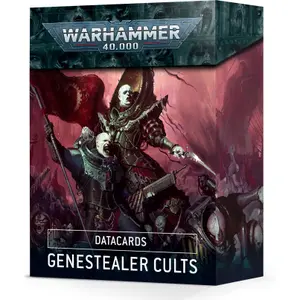 Χάρτης 58 κομματιών Games Workshop Warhammer 40k - Datacards V.9 Genestealer Cult Fr image-0