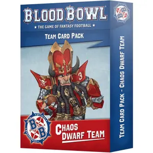 Τράπουλα Games Workshop Blood Bowl - Seconde Saison : Deck de Cartes Team Nains du Chaos image-0