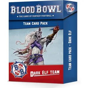 44-piece card Games Workshop Blood Bowl - Seconde Saison : Deck de Cartes Team Elfes Noirs image-0
