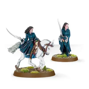 Figurine Games Workshop Warhammer Middle Earth - Arwen à Pied et Montée image-0