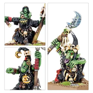 Figurine Games Workshop Warhammer ToW - Orc & Gobelin : Chamanes Gobelins de la Nuit image-2