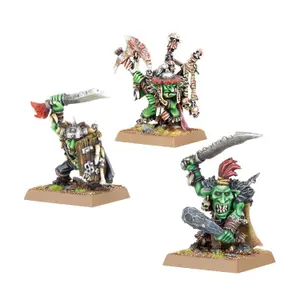 Figurine Games Workshop Warhammer ToW - Orc & Gobelin : Chefs Gobelins image-0
