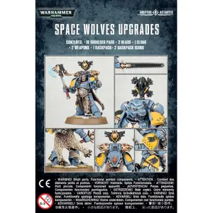 18-piece figurine Games Workshop Warhammer 40k - Space Wolves Upgrades image-0