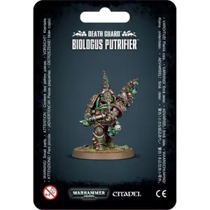 Figur med 10 dele Games Workshop Warhammer 40k - Death Guard Biologus Putrifier image-0