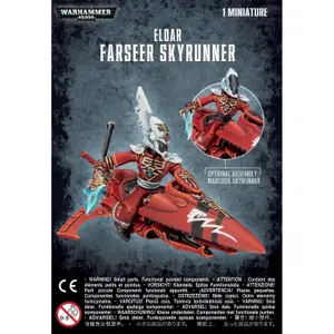 25-piece figurine Games Workshop Warhammer 40k - Craftworlds Farseer Skyrunner image-1