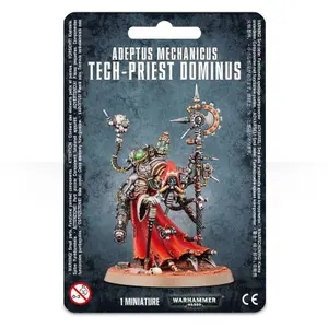 Figurine de 20 pièces Games Workshop Warhammer 40k - Adeptus Mechanicus Tech-Priest Dominus image-0