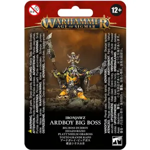 Φιγούρα Games Workshop Warhammer AoS - Ironjawz Orruk Ardboy Grand Patron image-0