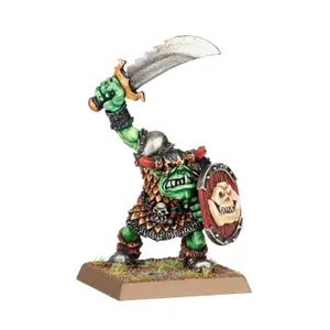 Figurine Games Workshop Warhammer ToW - Orc & Gobelin : Etat-Major de Kostos Orques image-1