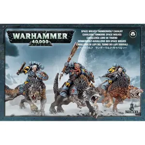 Figurine Games Workshop Warhammer 40k - Space Wolves Thunderwolf Cavalry (x3)