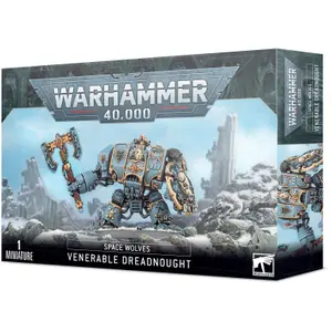 Figurine Games Workshop Warhammer 40k - Space Wolves Dreadnought Venerable image-0