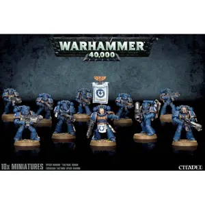 Figurine Games Workshop Warhammer 40k - Space Marine Tactical Squad (x10) image-0