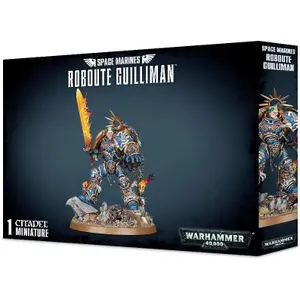 Figur med 44 dele Games Workshop Warhammer 40k - Ultramarines Roboute Guilliman