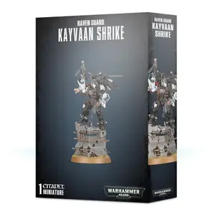 Figurine de 25 pièces Games Workshop Warhammer 40k - Raven Guard Kayvaan Shrike image-0