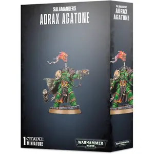 13-piece figurine Games Workshop Warhammer 40k - Salamanders Adrax Agatone image-0