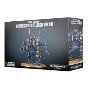Figurine Games Workshop Warhammer 40k - Space Marine Primaris Invictor Tactical Warsuit image-0