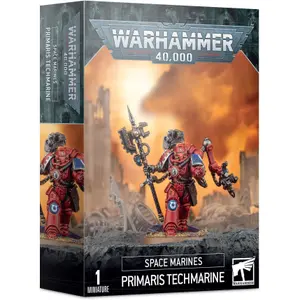 Figurine Games Workshop Warhammer 40k - Space Marine Techmarine Primaris image-0