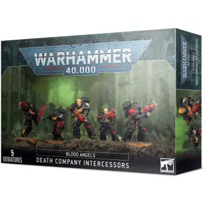 Figurine Games Workshop Warhammer 40k - Blood Angels Primaris Intercessors de la Compagnie de la Mort image-0