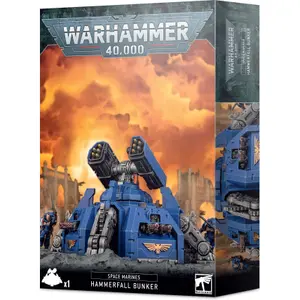 Figurine Games Workshop Warhammer 40k - Space Marine Bunker Hammerfall image-0
