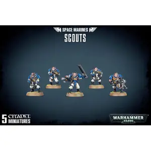 Figurine Games Workshop Warhammer 40k - Space Marine Scouts image-0
