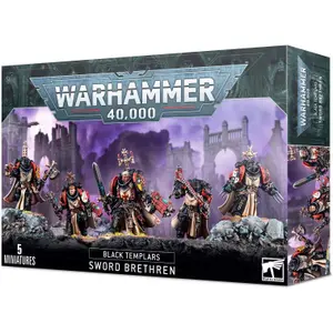 Φιγούρα Games Workshop Warhammer 40k - Black Templars Frères d'Épée image-0