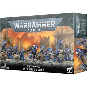 Φιγούρα Games Workshop Warhammer 40k - Space Marines Escouade Infernus image-0
