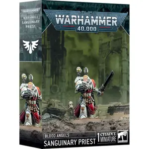 Gesellschaftsspiele Games Workshop Warhammer 40k - Blood Angels Pretre Sanguinien image-0