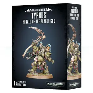 Figurine Games Workshop Warhammer 40k - Death Guard Typhus : Typhus - Héraut du Dieu de la Peste image-1