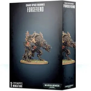 Figurine Games Workshop Warhammer 40k - Space Marine du Chaos Forgefiend image-1