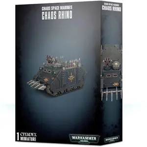 Figurine Games Workshop Warhammer 40k - Space Marine du Chaos Rhino (2019) image-0