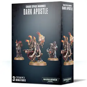 Φιγούρα Games Workshop Warhammer 40k - Space Marine du Chaos Dark Apostle image-1