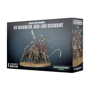 Φιγούρα Games Workshop Warhammer 40k - Space Marine du Chaos Vex Machinator, Arch-Lord Discordant image-1