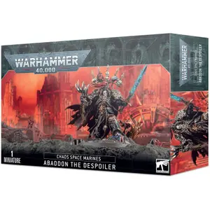 Figurine Games Workshop Warhammer 40k - Space Marine du Chaos Abaddon the Despoiler (2019)