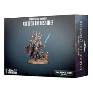 Figurine Games Workshop Warhammer 40k - Space Marine du Chaos Abaddon the Despoiler (2019) image-1